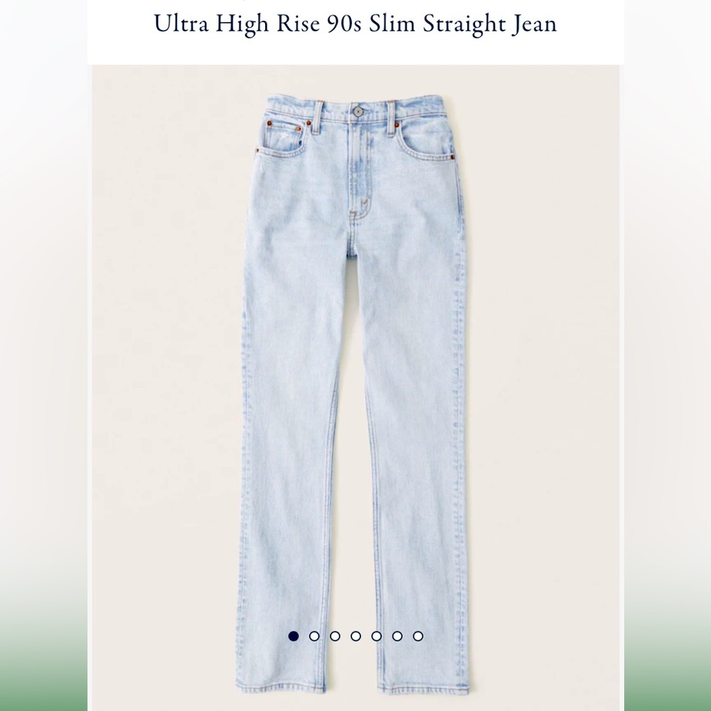 Ultra High Rise 90s Slim Straight Jeans